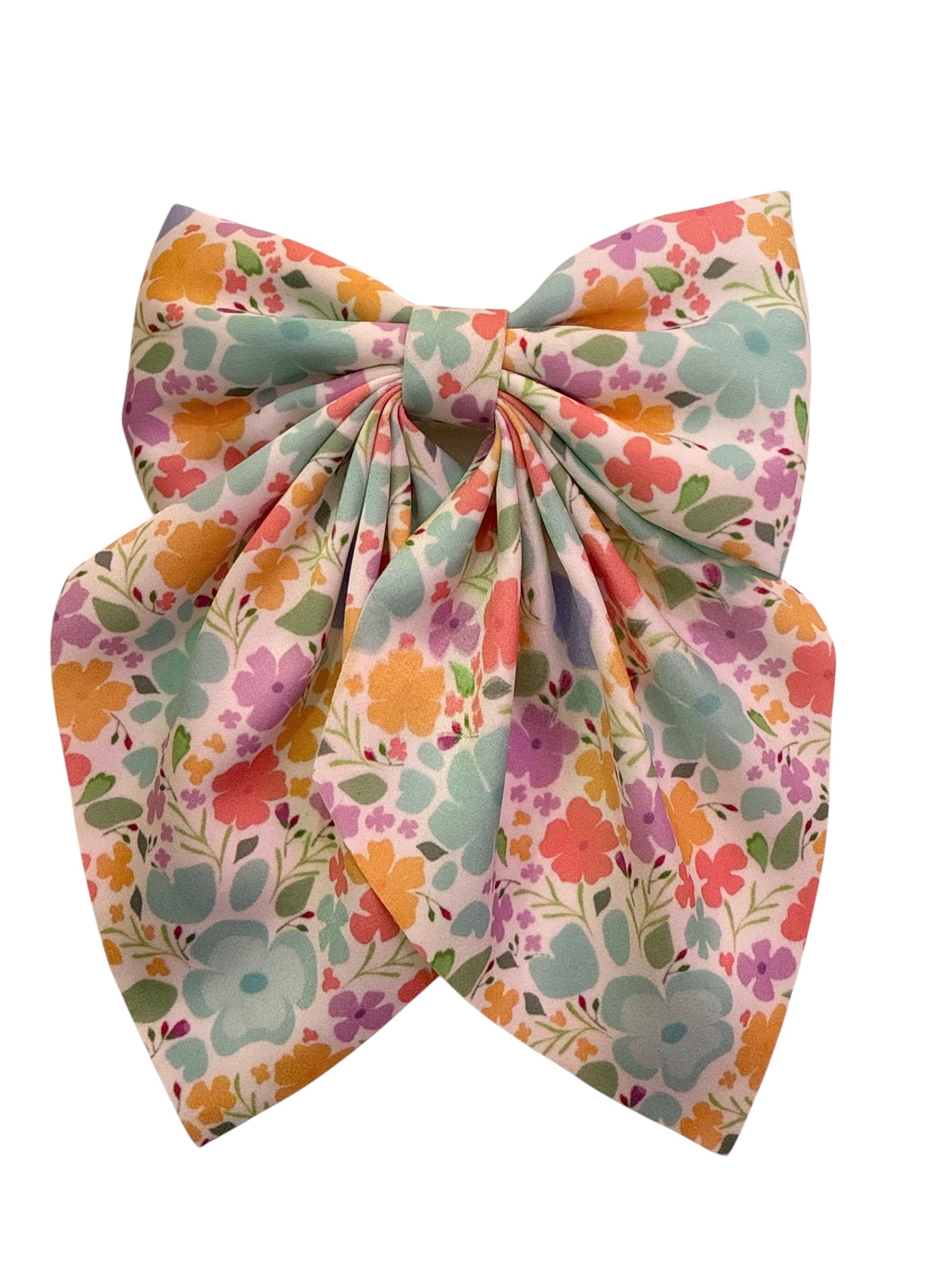 Pastel Flower Bow